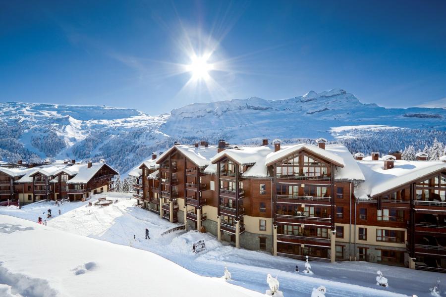 Location au ski Résidence P&V Premium les Terrasses d'Eos - Flaine - Extérieur hiver
