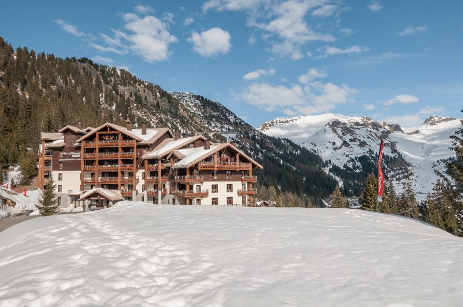 Ski verhuur Résidence P&V Premium les Terrasses d'Helios - Flaine - Buiten winter