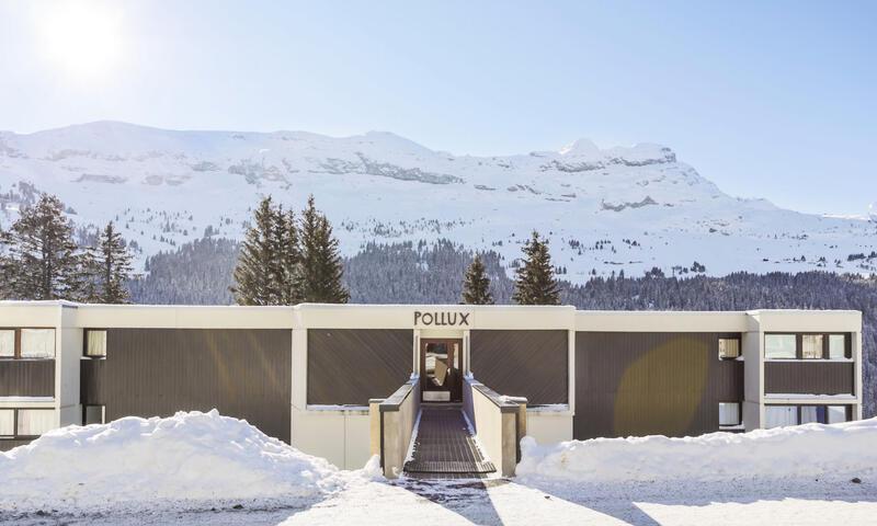 Vacances en montagne Résidence Pollux - MH - Flaine - Extérieur hiver