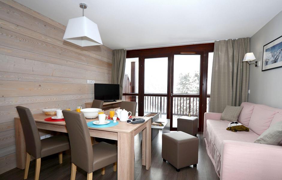 Skiverleih Résidence Prestige  le Panoramic - Flaine - Wohnzimmer