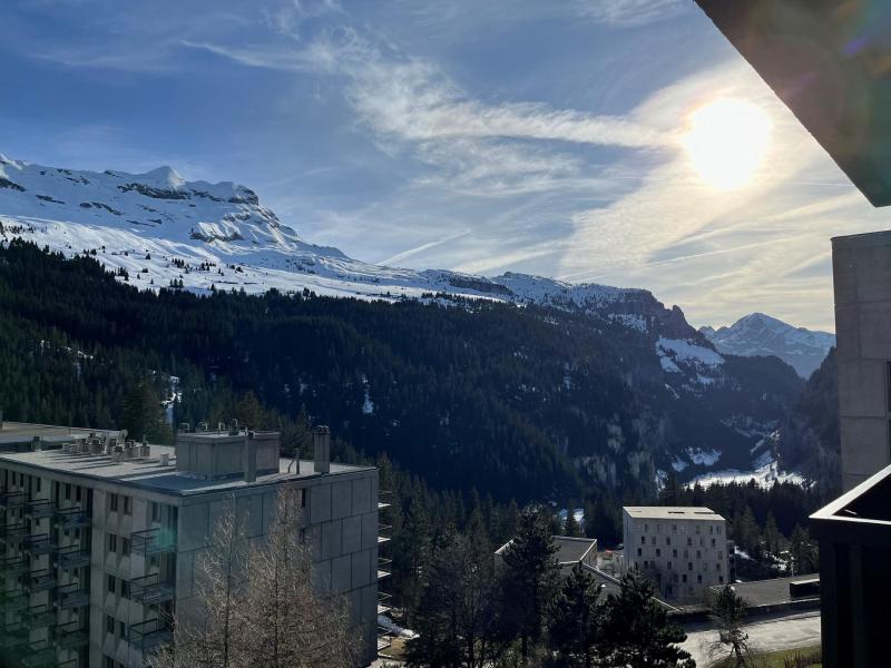 Ski verhuur Studio 4 personen (72) - Résidence Véga - Flaine - Balkon