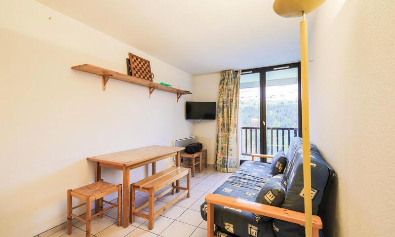 Vacances en montagne Studio 4 personnes (Budget 26m²-3) - Résidence Verseau - Maeva Home - Flaine - Extérieur hiver