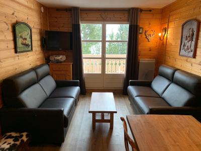 Rent in ski resort 3 room duplex apartment cabin 8 people (C1) - Chalet de l'Arbaron - Flaine - Living room