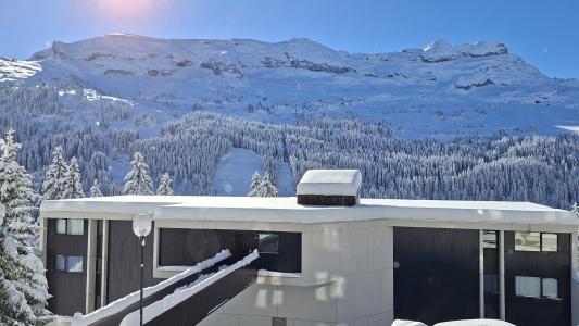 Rent in ski resort Studio 4 people (208) - La Résidence Andromède - Flaine - Winter outside