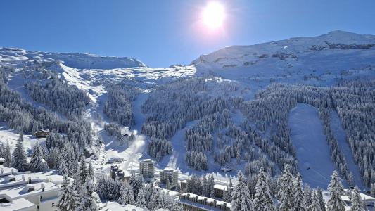 Location au ski Studio 4 personnes (507) - La Résidence Andromède - Flaine - Extérieur hiver