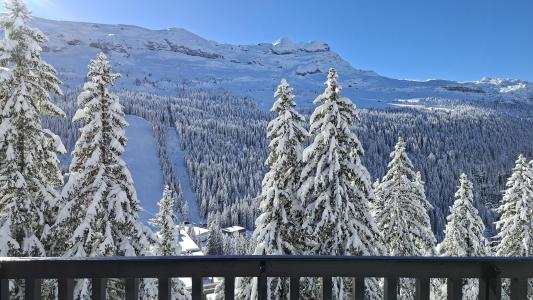 Аренда на лыжном курорте Апартаменты 2 комнат 5 чел. (439) - La Résidence Castor - Flaine - зимой под открытым небом