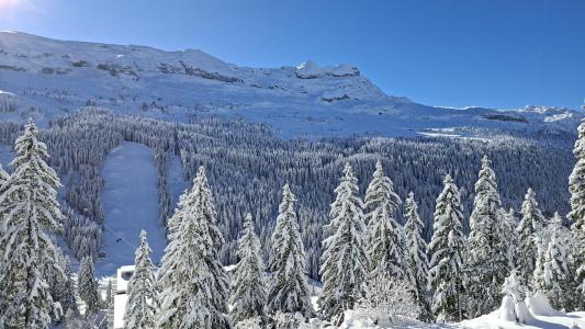 Аренда на лыжном курорте Квартира студия для 4 чел. (332) - La Résidence Castor - Flaine - зимой под открытым небом