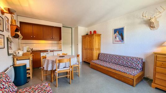 Skiverleih Studio Schlafnische 4 Personen (13D9) - La Résidence Gémeaux - Flaine - Wohnzimmer