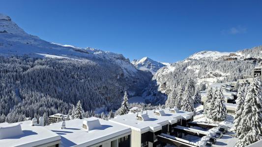 Location au ski Appartement 2 pièces 4 personnes (602) - La Résidence les Terrasses de Véret - Flaine - Extérieur hiver