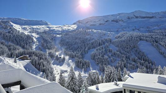 Аренда на лыжном курорте La Résidence les Terrasses de Véret - Flaine - зимой под открытым небом