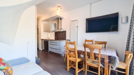 Skiverleih 3 Zimmer Maisonettewohnung für 6 Personen (116) - La Résidence les Terrasses de Véret - Flaine - Wohnzimmer