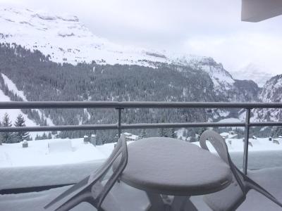 Ski verhuur Appartement 2 kamers 4 personen (602) - La Résidence les Terrasses de Véret - Flaine - Balkon