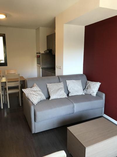 Ski verhuur Appartement 2 kamers 4 personen (602) - La Résidence les Terrasses de Véret - Flaine - Woonkamer