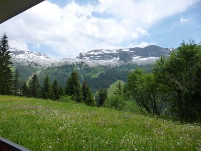 Ski verhuur La Résidence Sagittaire - Flaine - Terras