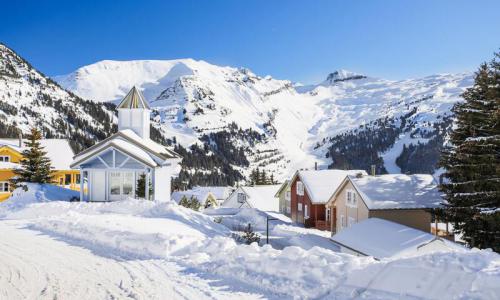 Ski verhuur Les Chalets de Flaine Hameau - MH - Flaine - Buiten winter