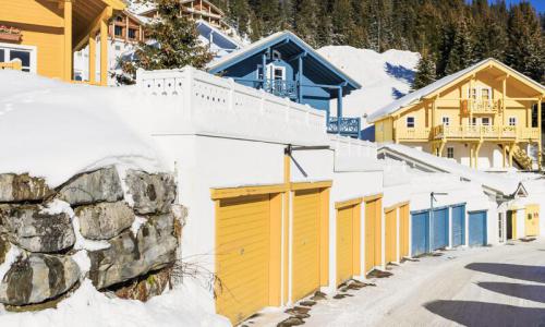 Location au ski Les Chalets de Flaine Hameau - MH - Flaine - Extérieur hiver