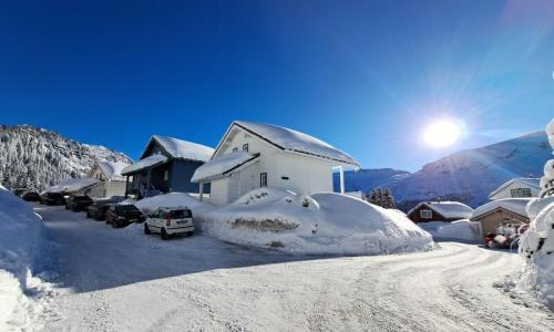 Rent in ski resort Les Chalets de Flaine Hameau - MH - Flaine - Winter outside