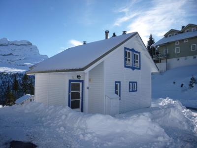 Wynajem na narty Domek górski 4 pokojowy 8 osób (24) - Les Chalets du Hameau - Flaine - Zima na zewnątrz