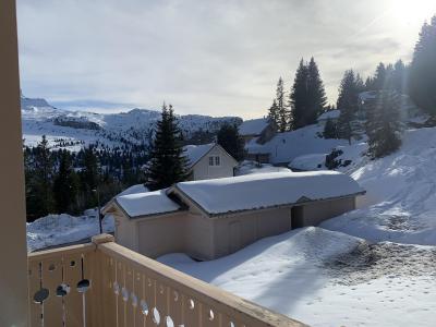 Rent in ski resort 4 room duplex chalet 8 people (21) - Les Chalets du Hameau - Flaine - Winter outside