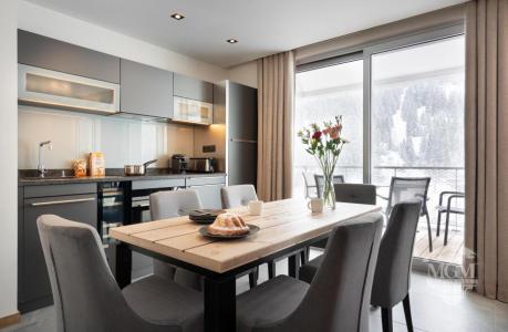 Rent in ski resort 3 room apartment 6 people (Grand Confort) - Résidence Alhéna - Flaine - Kitchen