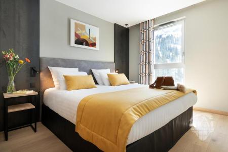 Rent in ski resort 3 room apartment 6 people (Prestige) - Résidence Alhéna - Flaine - Bedroom