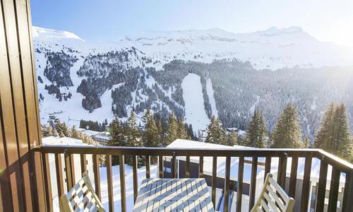 Location au ski Studio 4 personnes (Confort 25m²-6) - Résidence Andromède - Maeva Home - Flaine - Extérieur hiver