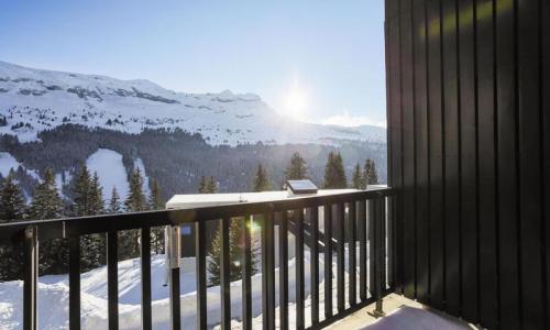 Vacances en montagne Studio 4 personnes (Confort 25m²-2) - Résidence Andromède - Maeva Home - Flaine - Extérieur hiver