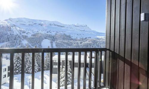 Vacances en montagne Studio 4 personnes (Confort 25m²-3) - Résidence Andromède - Maeva Home - Flaine - Extérieur hiver