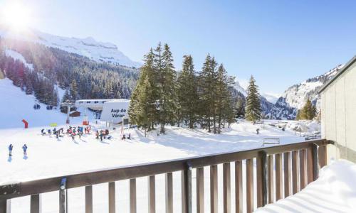 Location au ski Studio 4 personnes (Budget 17m²-2) - Résidence Antarès - Maeva Home - Flaine - Extérieur hiver