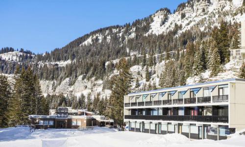 Location au ski Résidence Antarès - MH - Flaine - Extérieur hiver