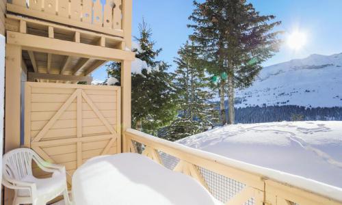 Аренда на лыжном курорте Апартаменты 3 комнат 8 чел. (Sélection 56m²) - Résidence Arbaron - Maeva Home - Flaine - зимой под открытым небом