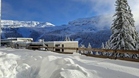 Location au ski Résidence Arche - Flaine - Extérieur hiver