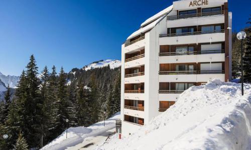 Location au ski Résidence Arche - MH - Flaine - Extérieur hiver