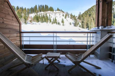 Location au ski 2 chambres avec vue et balcon (4 adultes + 1 enfant - 12 ans) - Residence Belambra Club Panorama - Flaine - Balcon