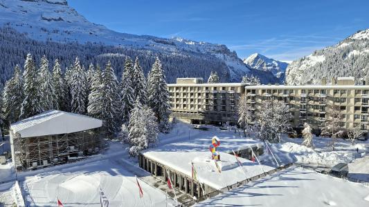 Rent in ski resort 3 room apartment 6 people (J8) - Résidence Cassiopée - Flaine - Winter outside