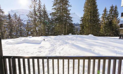 Rent in ski resort 2 room apartment 6 people (Confort 36m²) - Résidence Castor - Maeva Home - Flaine - Winter outside