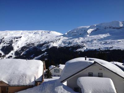 Location au ski Appartement 2 pièces coin montagne 6 personnes (5C3) - Résidence Châteaux de Crans - Flaine - Extérieur hiver
