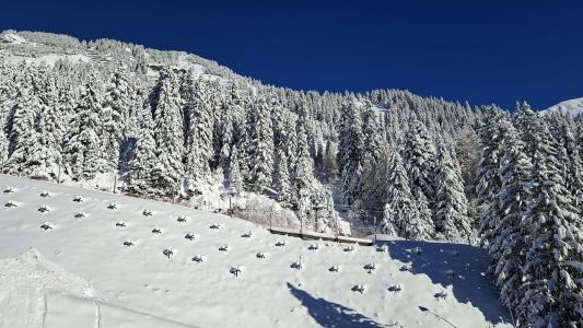 Rent in ski resort 2 room apartment 6 people (527) - Résidence de la Forêt - Flaine - Winter outside