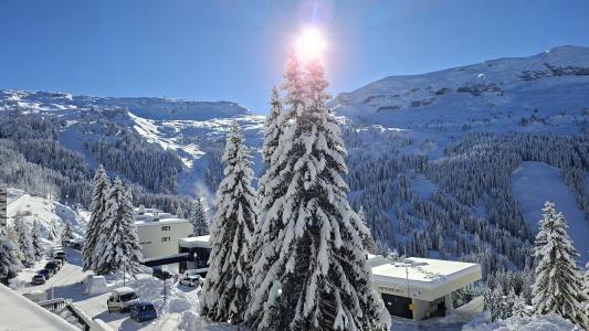 Ski verhuur Appartement 2 kamers 5 personen (220) - Résidence de la Forêt - Flaine - Buiten winter