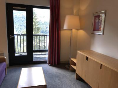 Ski verhuur Appartement 2 kamers 5 personen (220) - Résidence de la Forêt - Flaine - Woonkamer