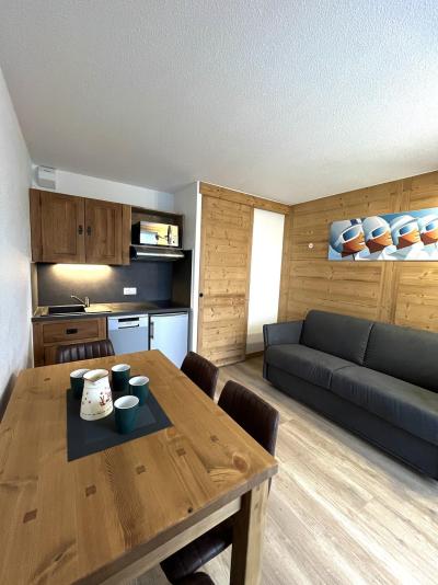 Rent in ski resort Studio cabin 4 people (410) - Résidence Iris - Flaine - Living room