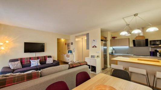 Rent in ski resort 3 room apartment 6 people (01) - Résidence la Petite Ourse - Flaine - Living room