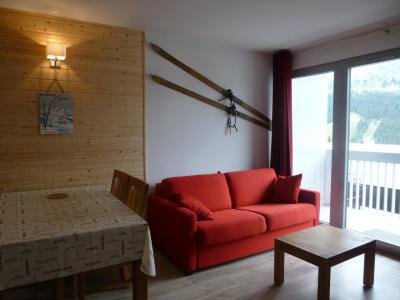 Skiverleih 3-Zimmer-Appartment für 6 Personen (11) - Résidence la Petite Ourse - Flaine - Wohnzimmer