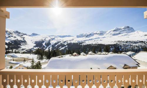 Location au ski Studio 4 personnes (Confort 27m²-2) - Résidence les Châteaux de Crans - Maeva Home - Flaine - Extérieur hiver