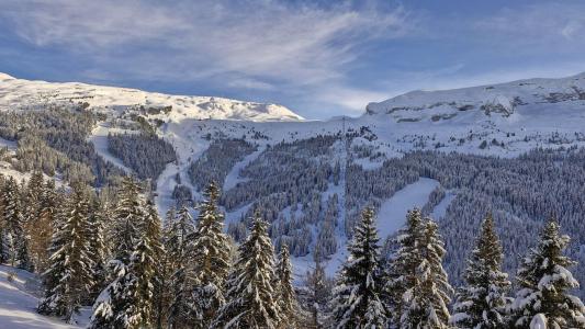 Rent in ski resort Résidence les Pléiades - Flaine - Winter outside