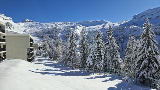 Location au ski Appartement 3 pièces 8 personnes (17) - Résidence les Pléiades - Flaine - Extérieur hiver