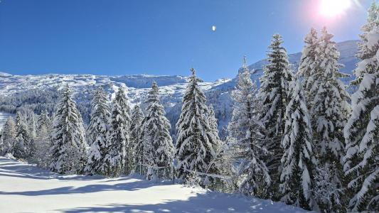 Rent in ski resort 2 room apartment sleeping corner 6 people (04) - Résidence les Pléiades - Flaine - Winter outside