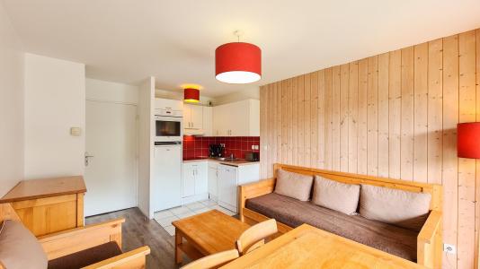 Rent in ski resort 2 room apartment cabin 6 people (03) - Résidence les Pléiades - Flaine - Living room