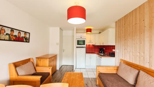 Rent in ski resort 2 room apartment cabin 6 people (03) - Résidence les Pléiades - Flaine - Living room