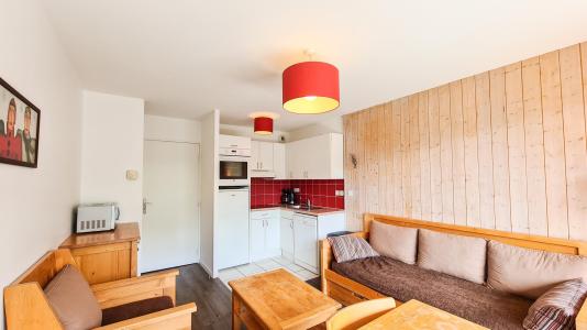 Rent in ski resort 2 room apartment cabin 6 people (53) - Résidence les Pléiades - Flaine - Living room